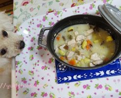 安納芋の手作り犬ごはん